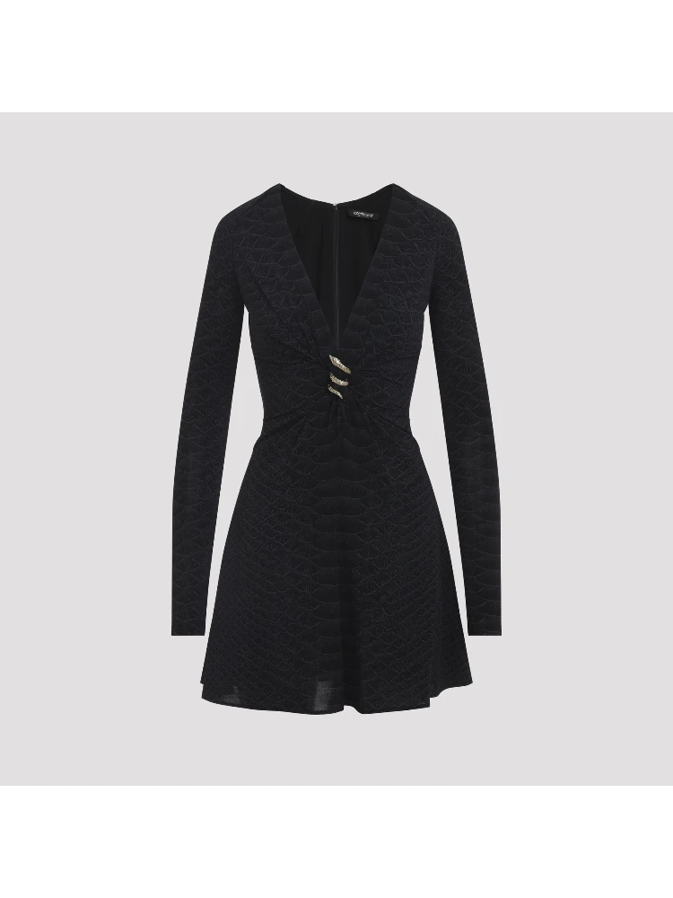 Roberto Cavalli Serpentine Mini Dress