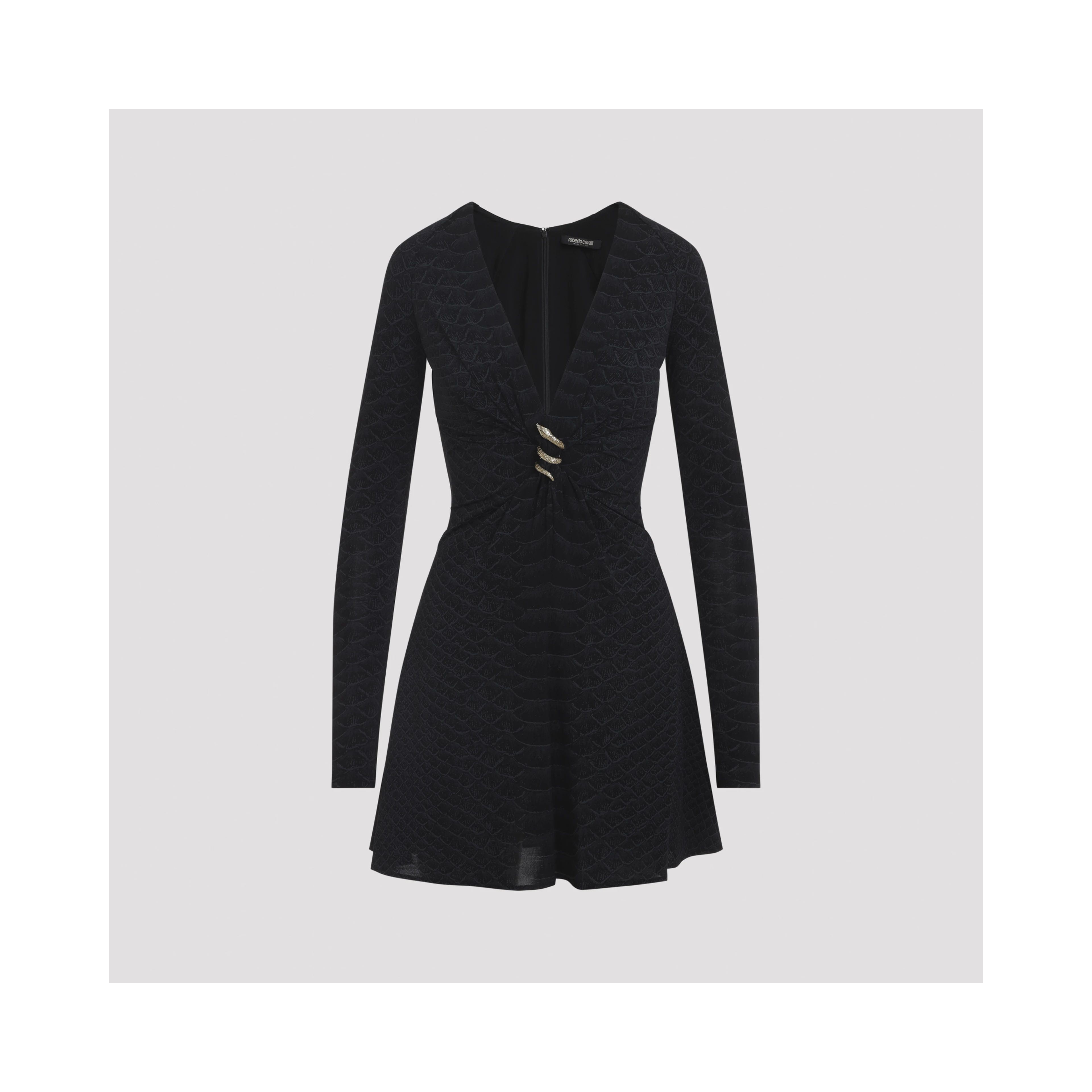 Roberto Cavalli Serpentine Mini Dress