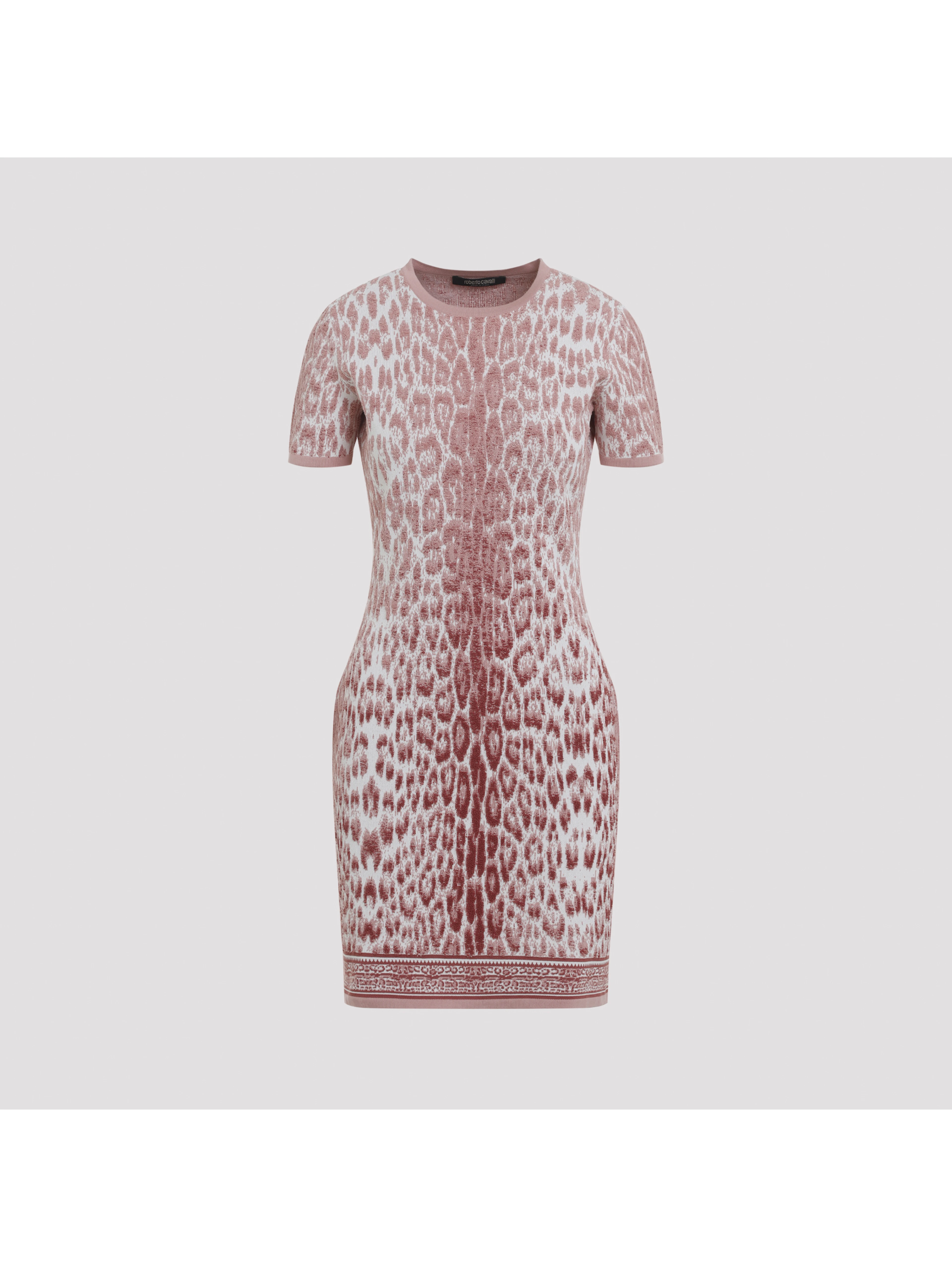 Roberto Cavalli Jaguar Print Dress