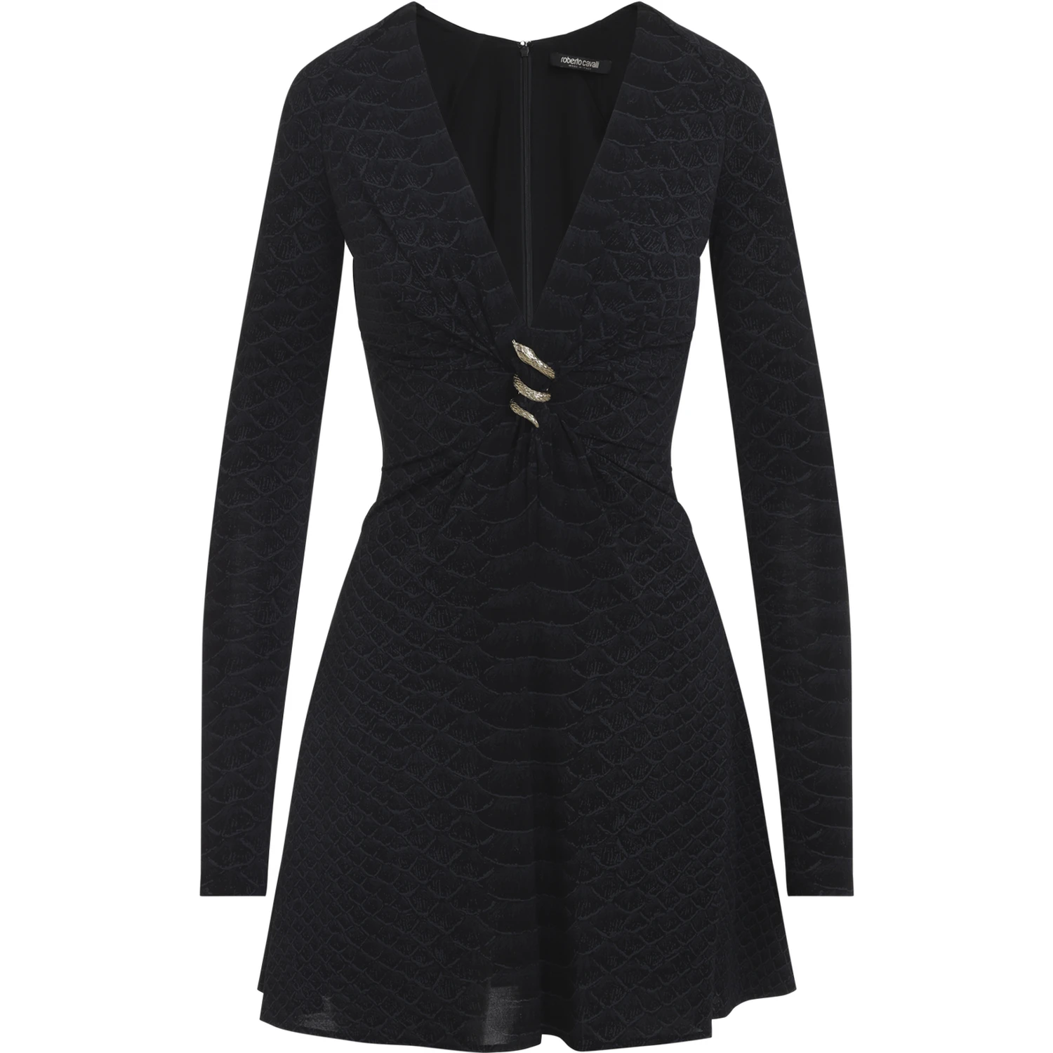 Roberto Cavalli Serpentine Mini Dress