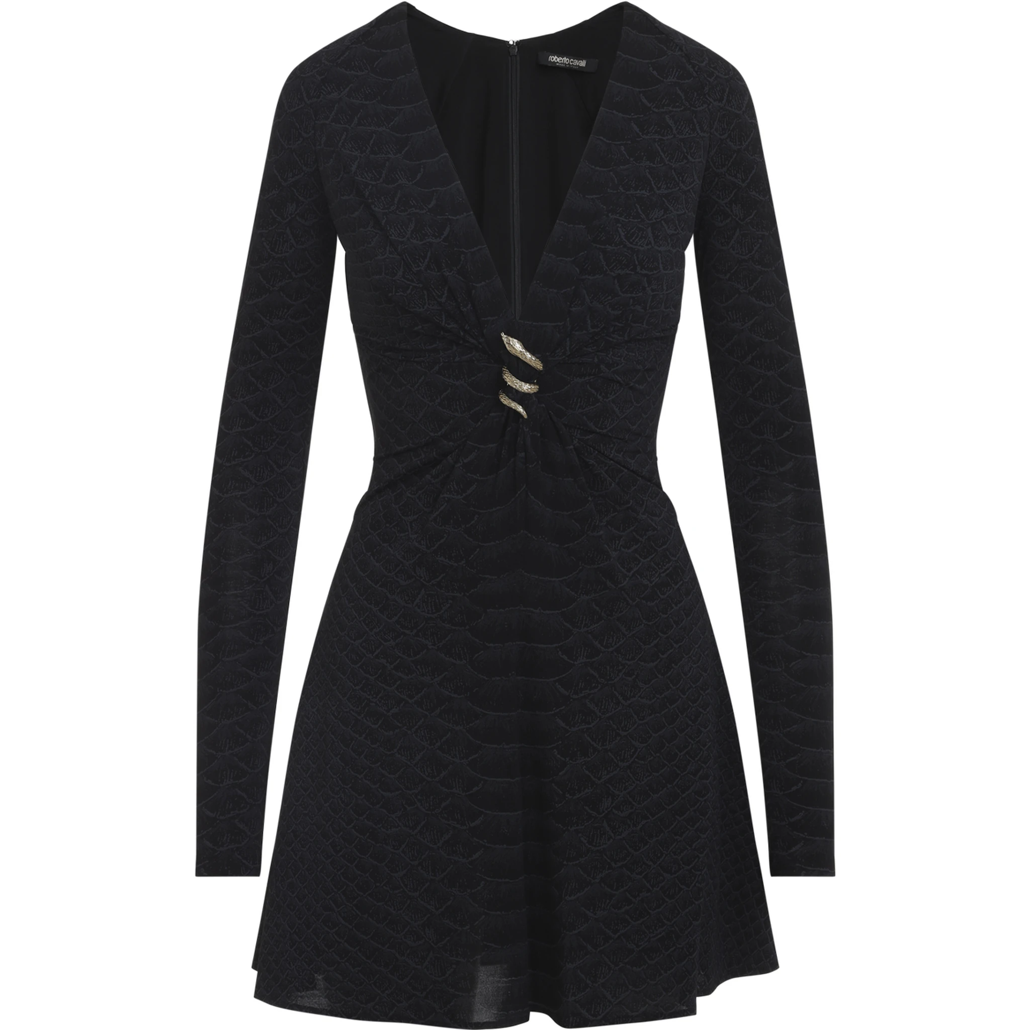 Roberto Cavalli Serpentine Mini Dress