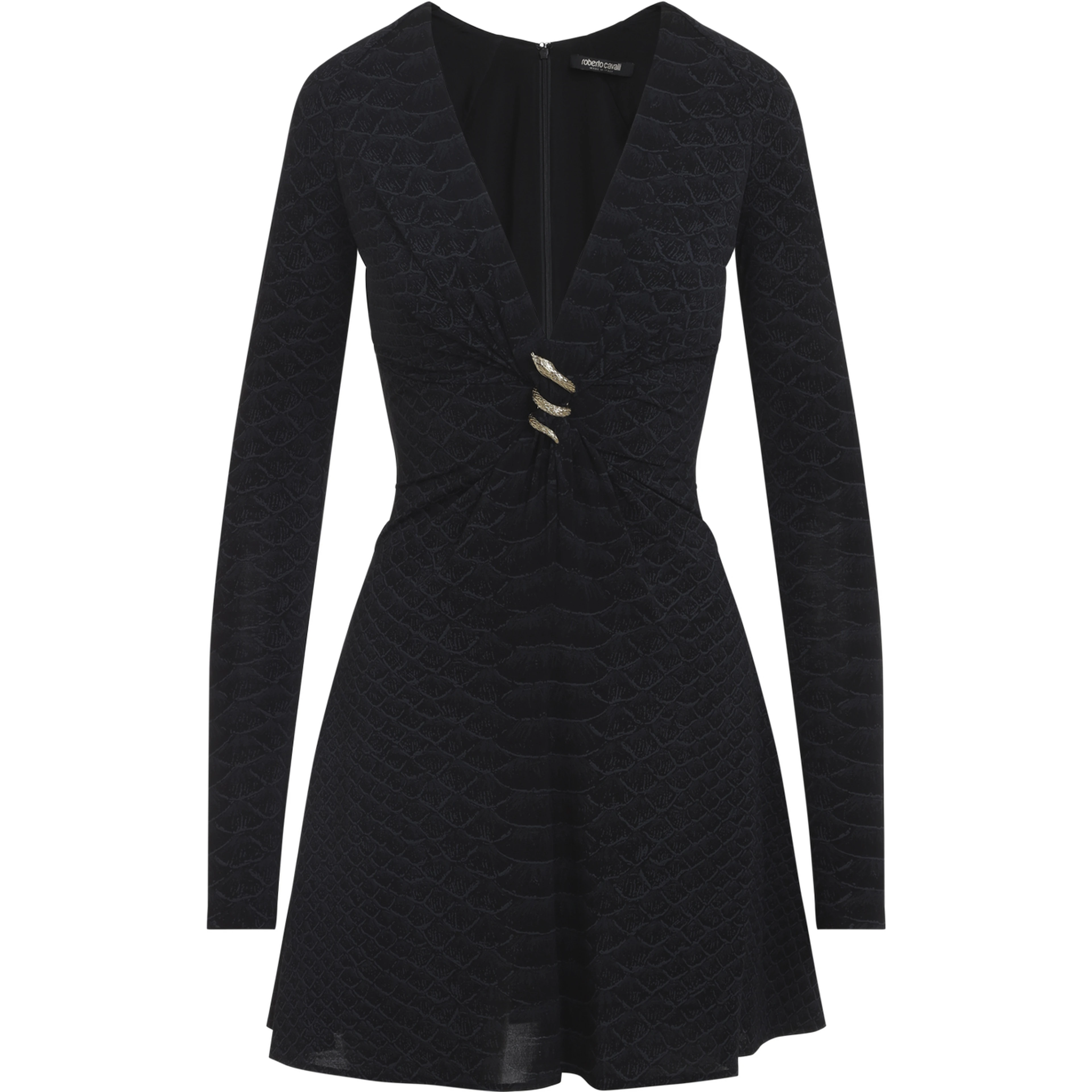 Roberto Cavalli Serpentine Mini Dress