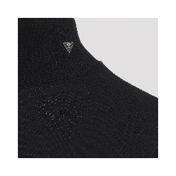 Prada Ribbed Knit Turtleneck Top