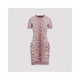 Roberto Cavalli Jaguar Print Dress