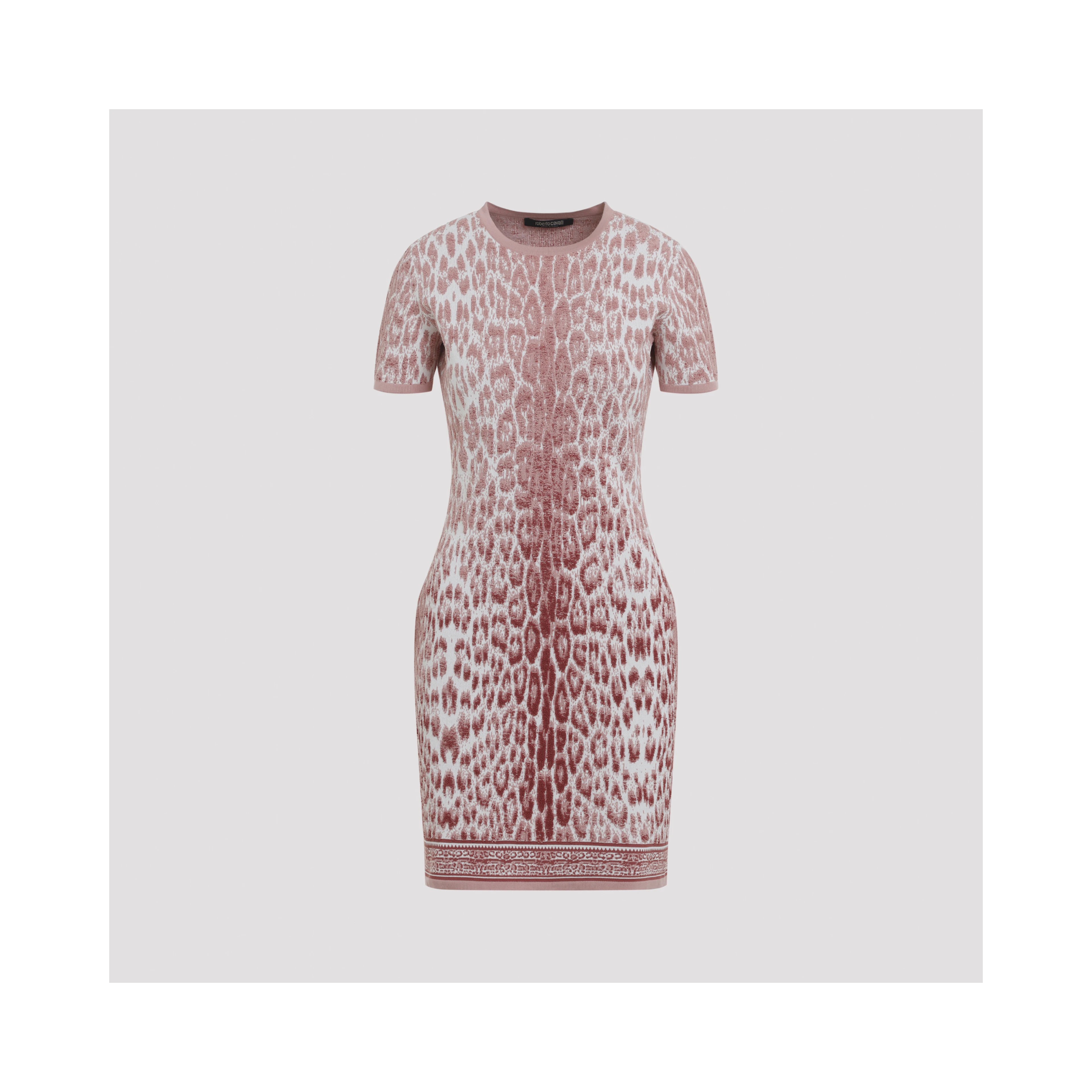 Roberto Cavalli Jaguar Print Dress