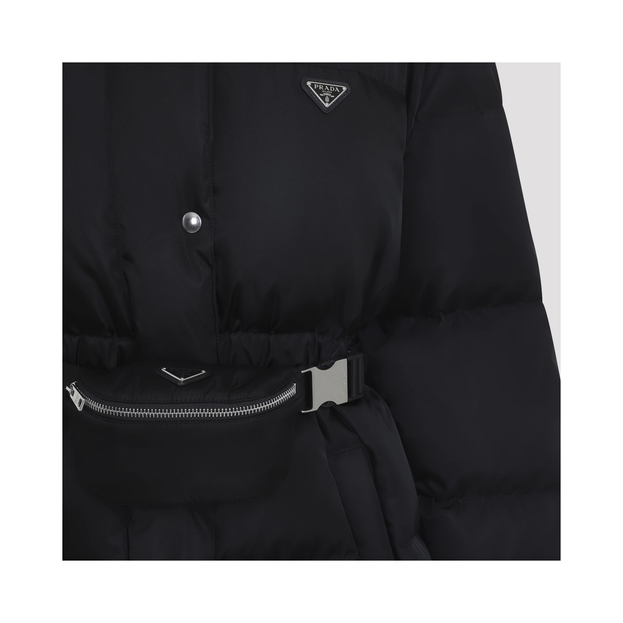 Prada Belted Down Coat