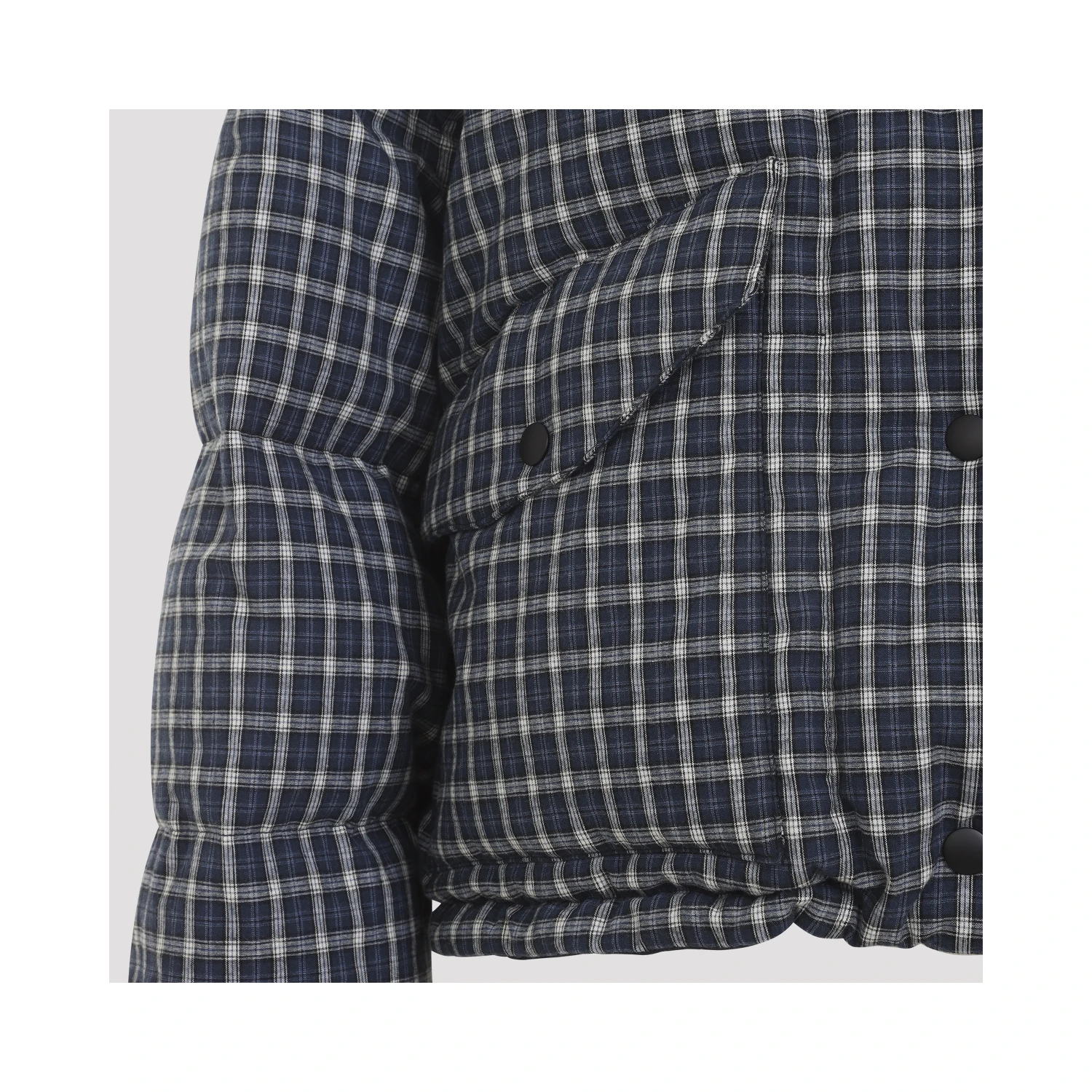 Miu MIu Reversible Checked Down Jacket