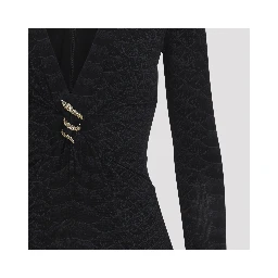 Roberto Cavalli Serpentine Mini Dress