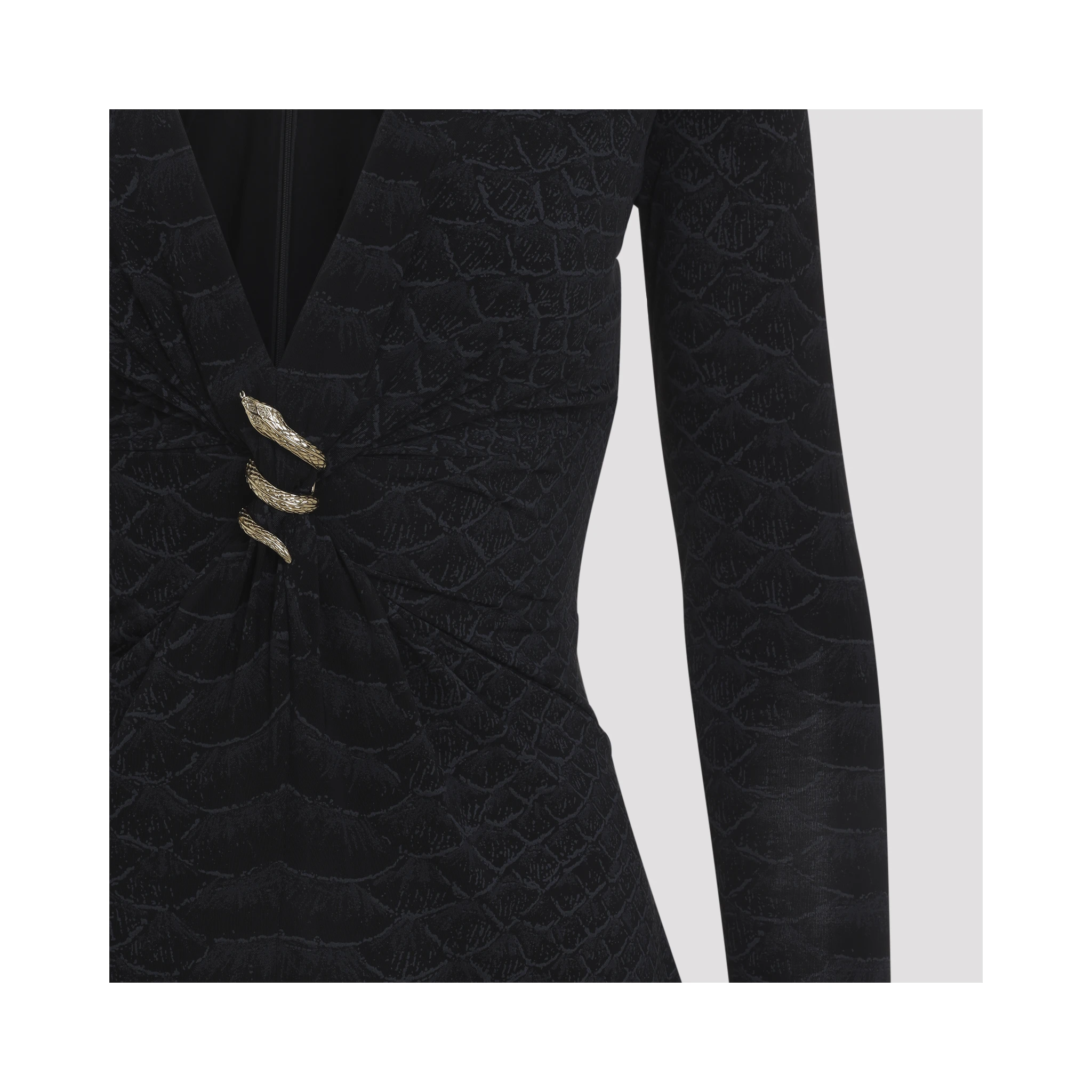 Roberto Cavalli Serpentine Mini Dress