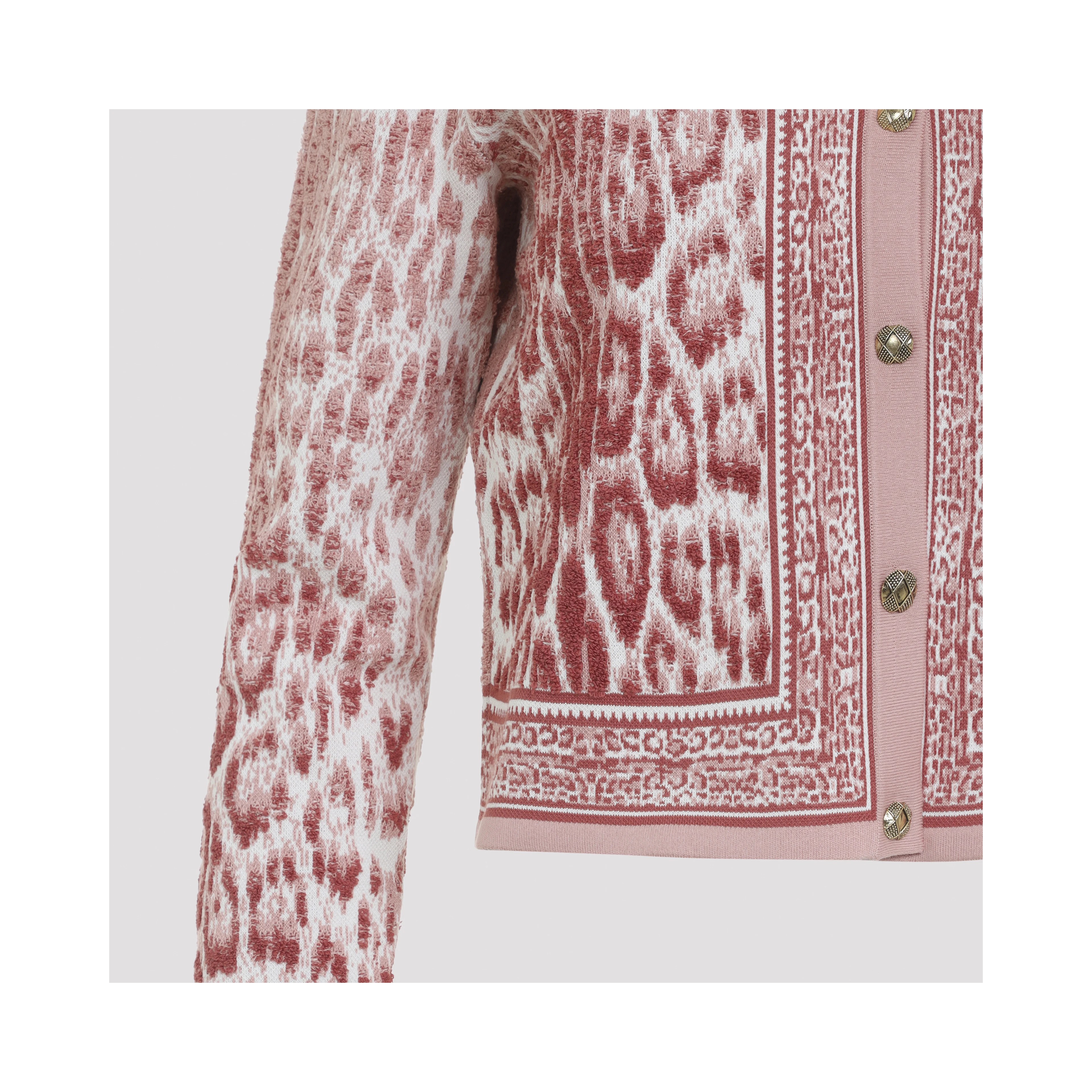 Roberto Cavalli Jaguar Print Cardigan