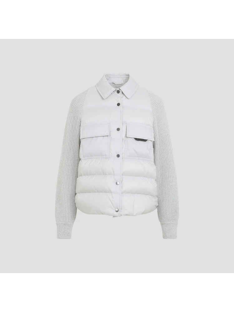 Brunello Cucinelli Hybrid Padded Jacket