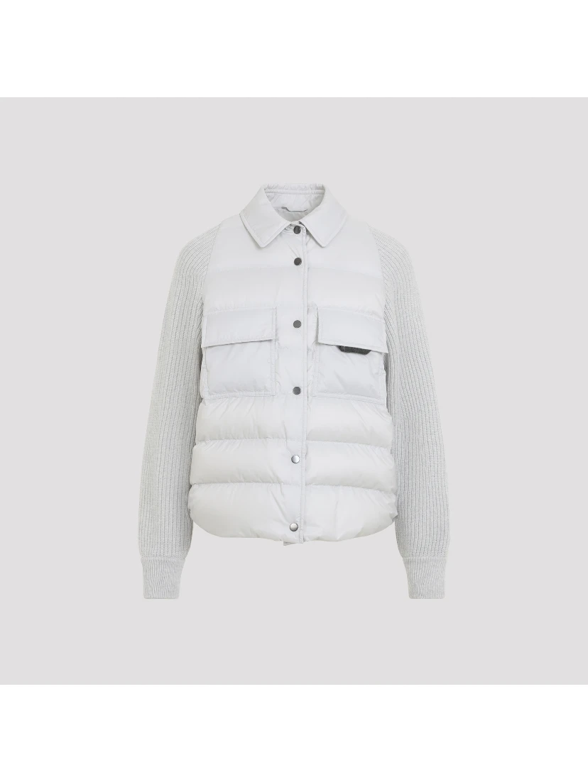Brunello Cucinelli Hybrid Padded Jacket