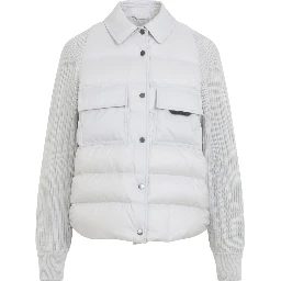 Brunello Cucinelli Hybrid Padded Jacket