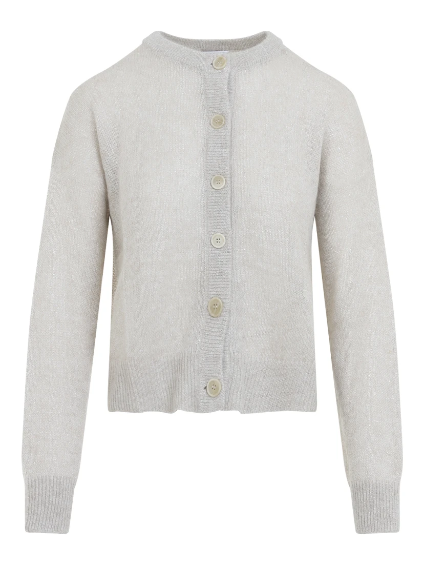 Brunello Cucinelli Shimmer Knit Cardigan
