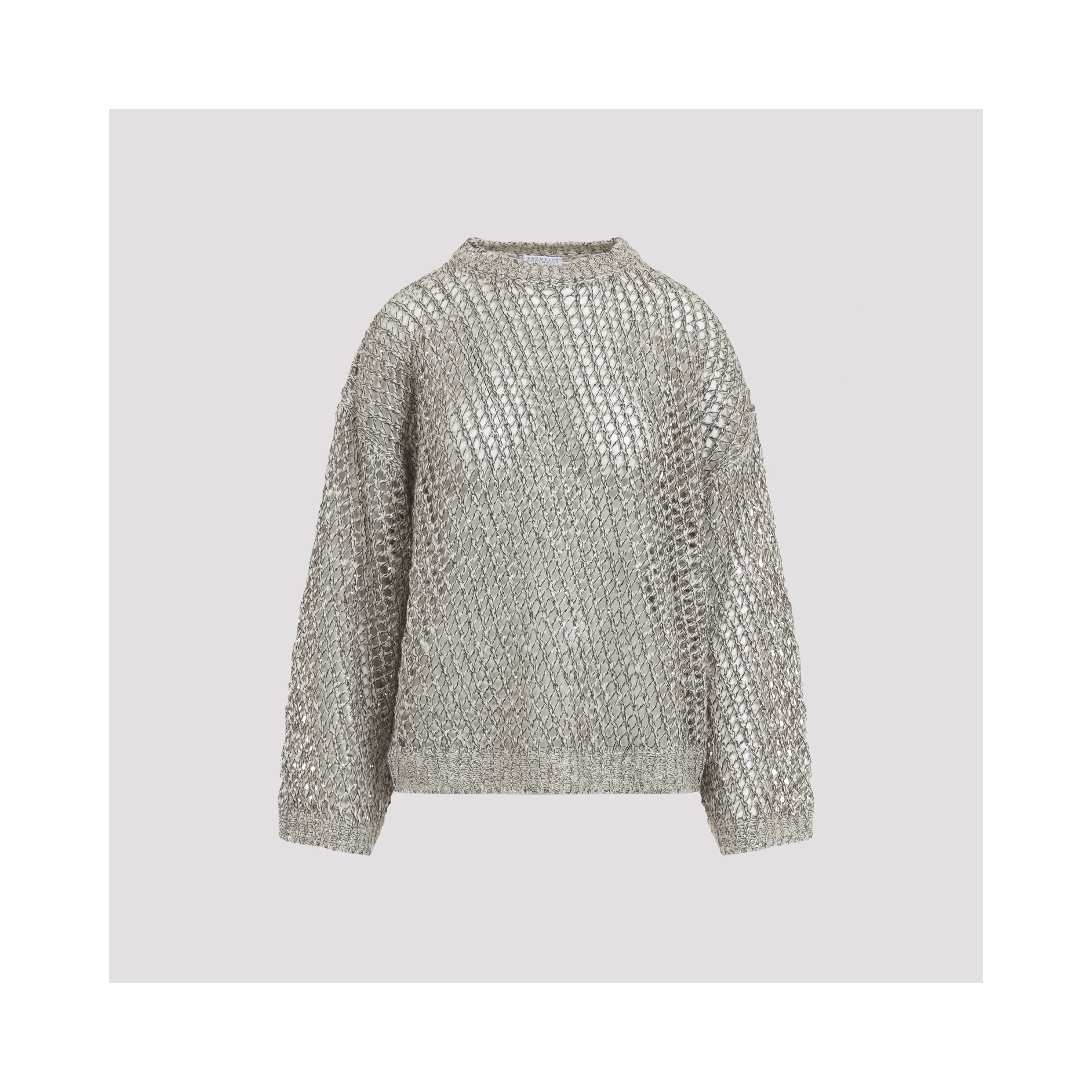 Brunello Cucinelli  Fish-Net Sweater