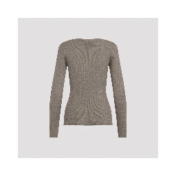 Brunello Cucinelli Ribbed V-Neck Sweater