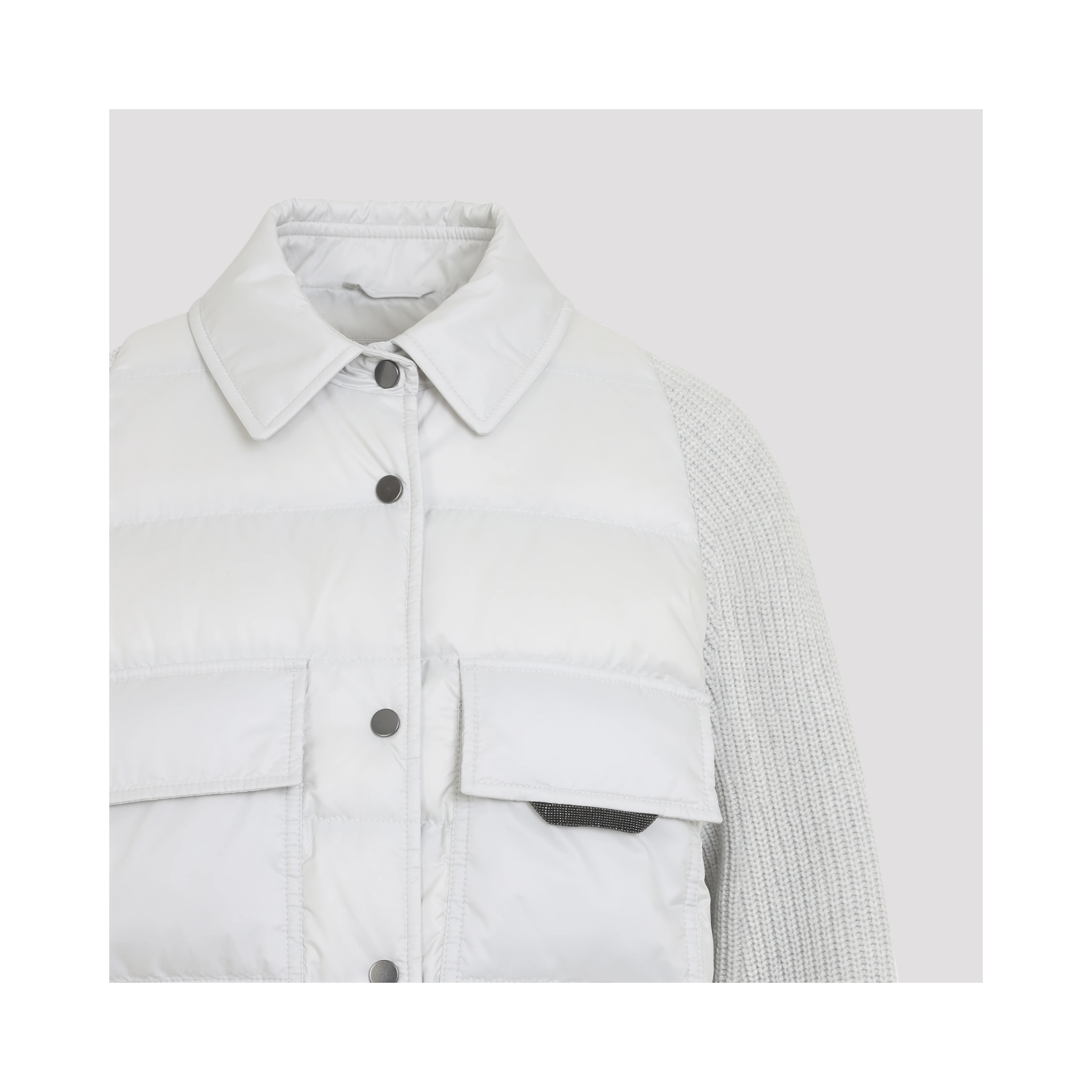 Brunello Cucinelli Hybrid Padded Jacket