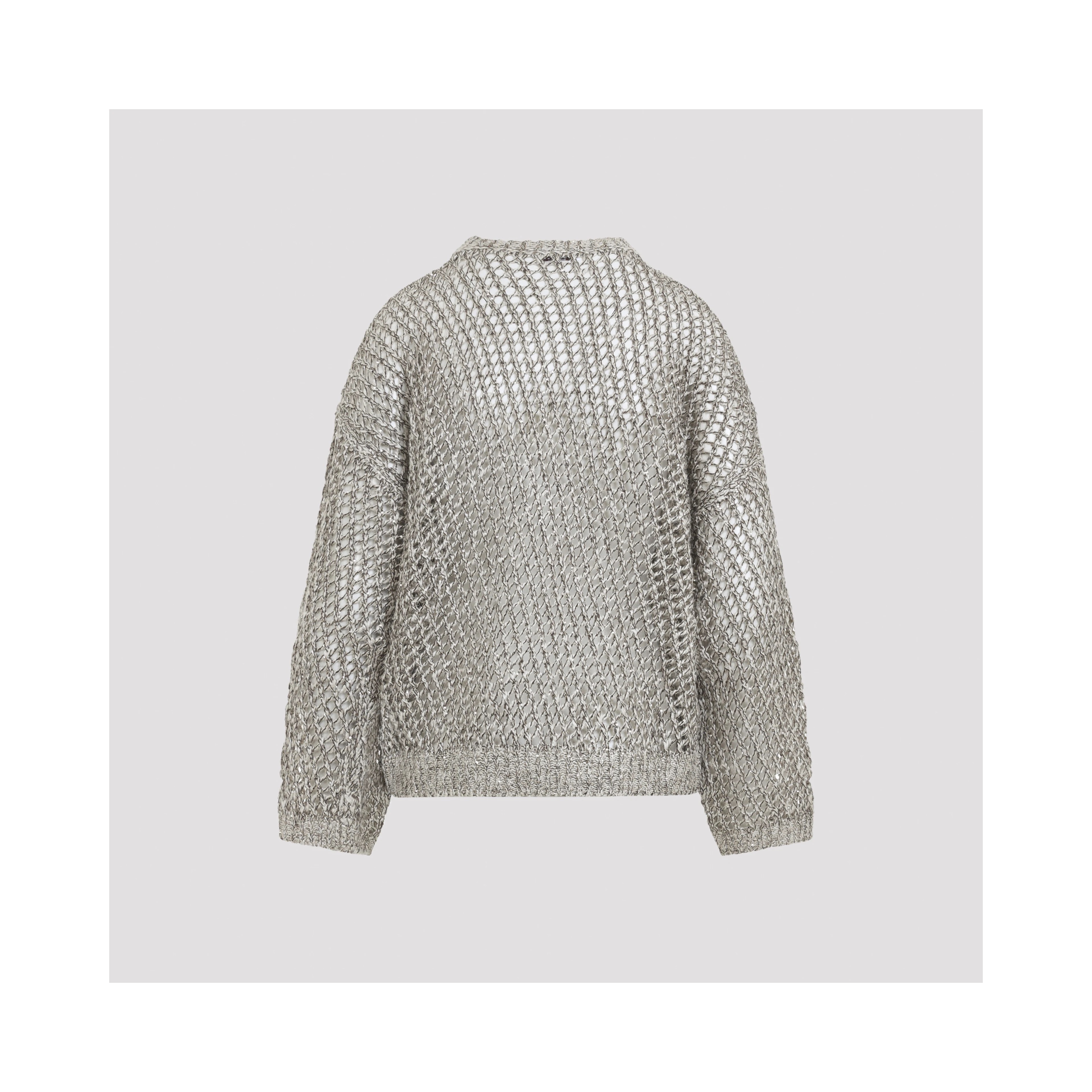 Brunello Cucinelli  Fish-Net Sweater