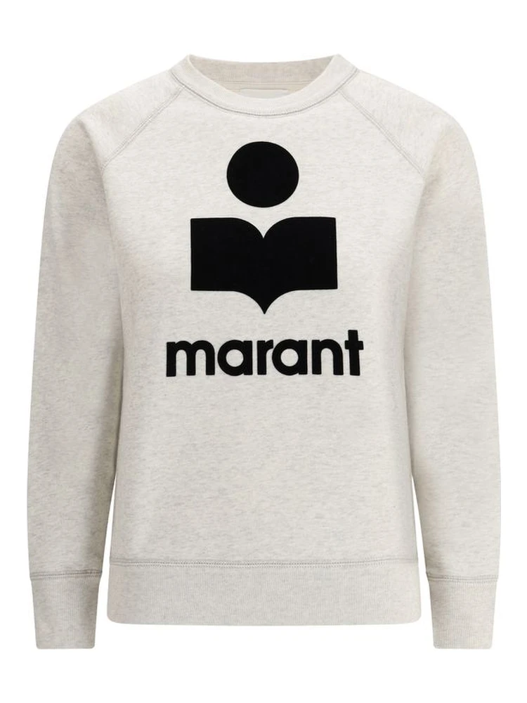 White Cotton Sweatshirt