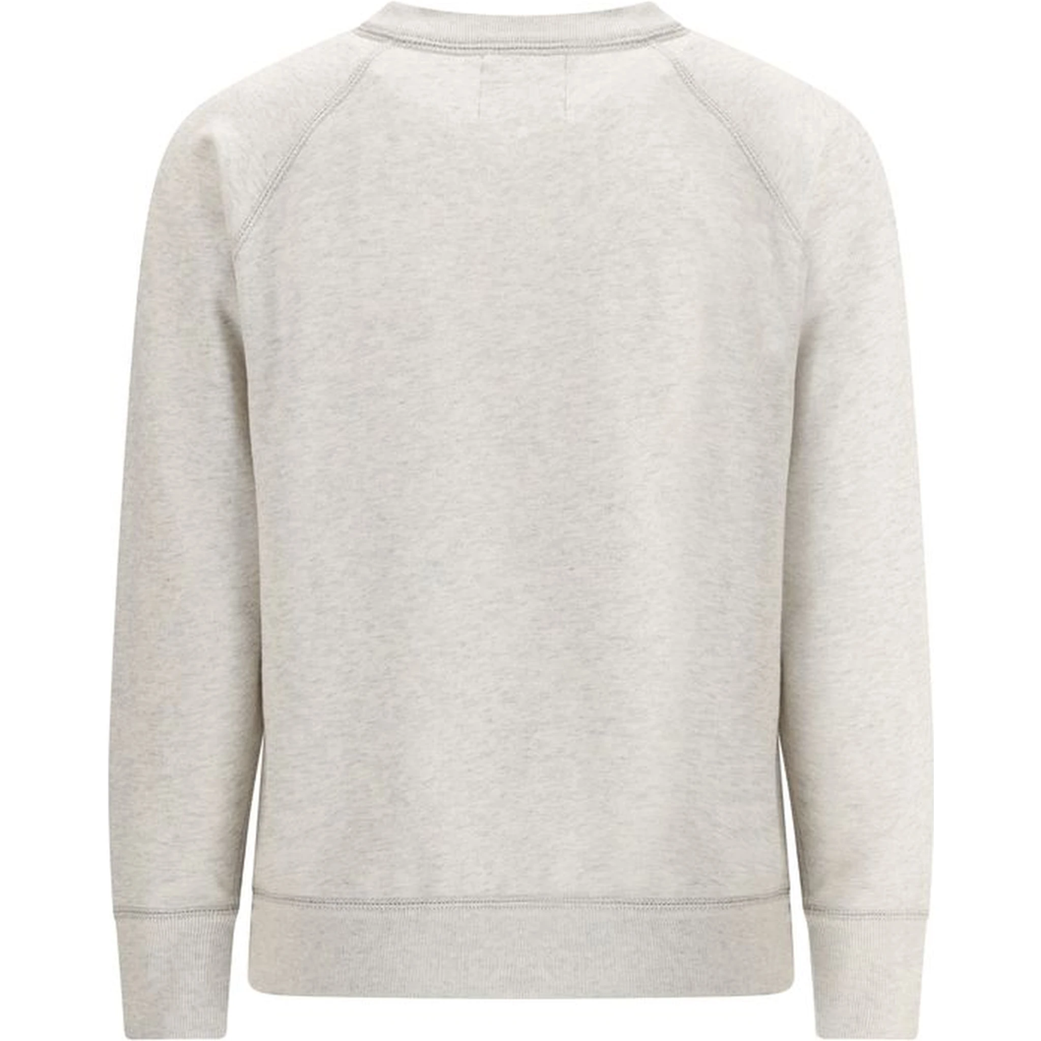 White Cotton Sweatshirt