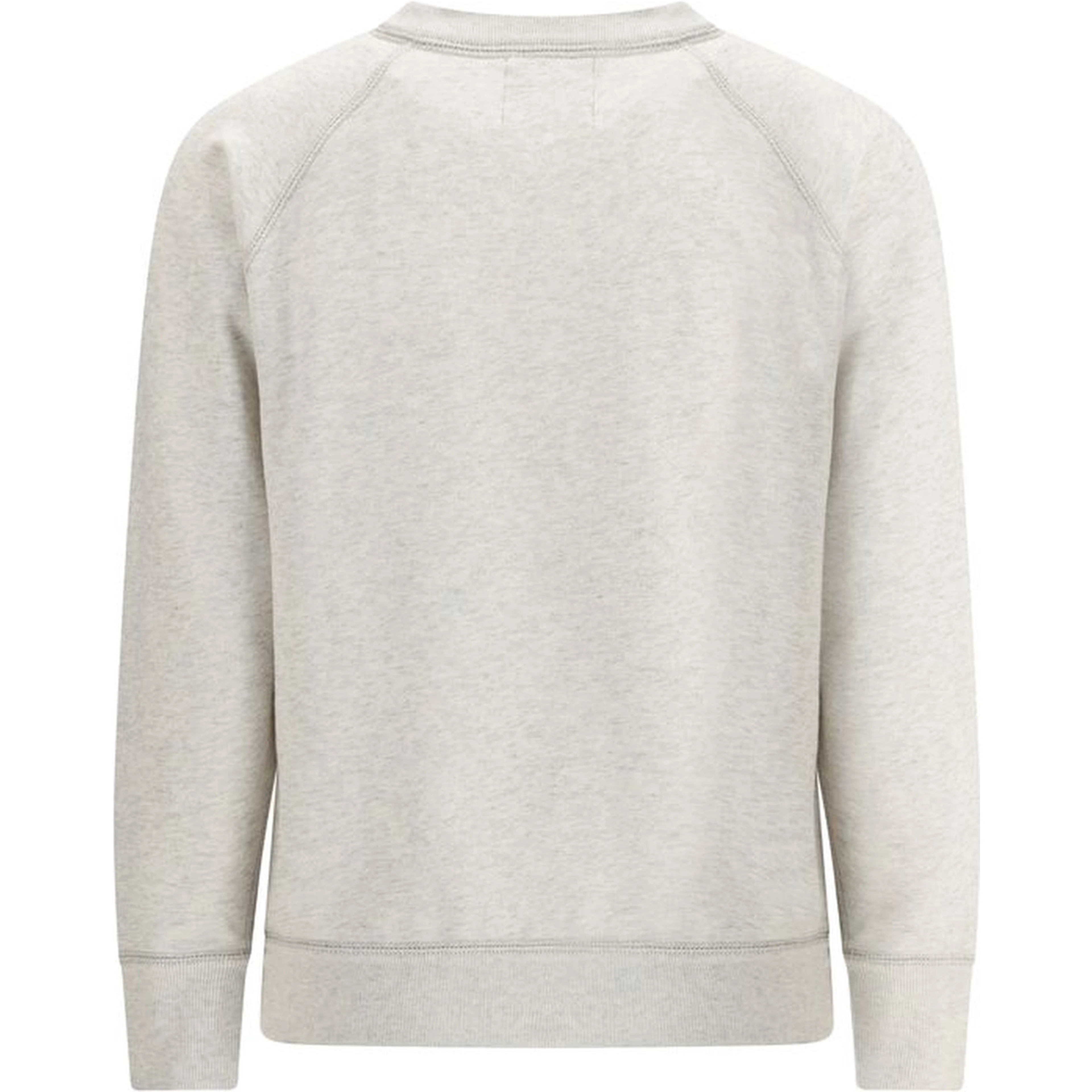 White Cotton Sweatshirt