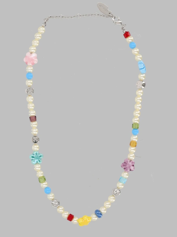 COLLANA CON PERLINE