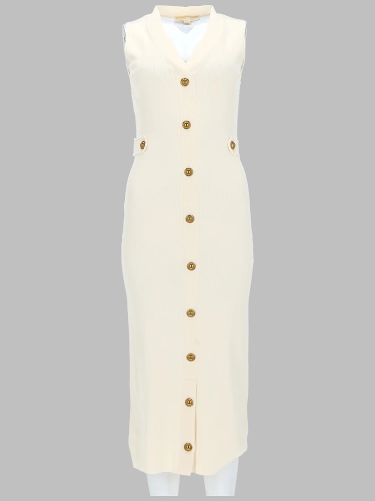 ABITO MIDI IN MAGLIA STRETCH