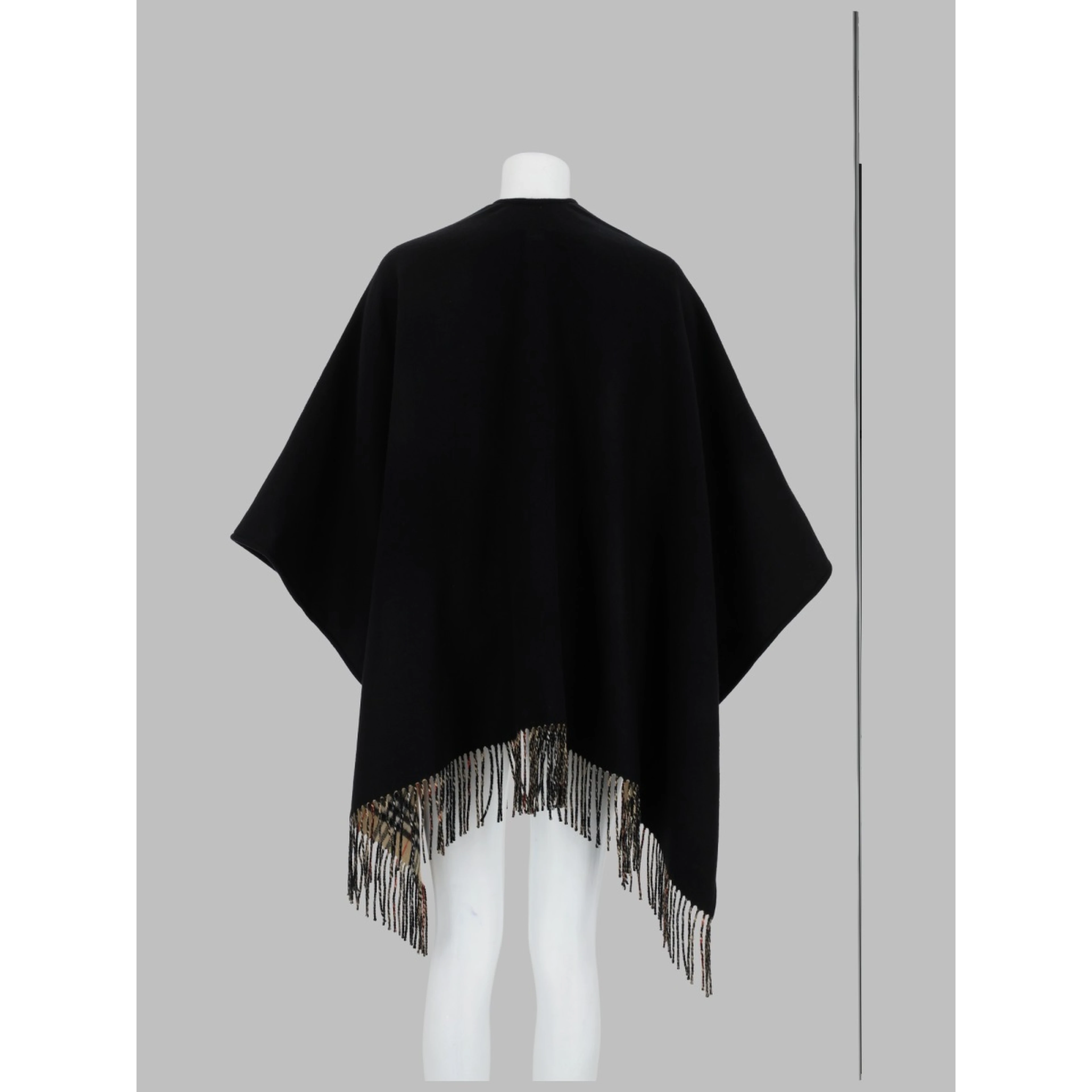 MANTELLA REVERSIBILE "CHECK"