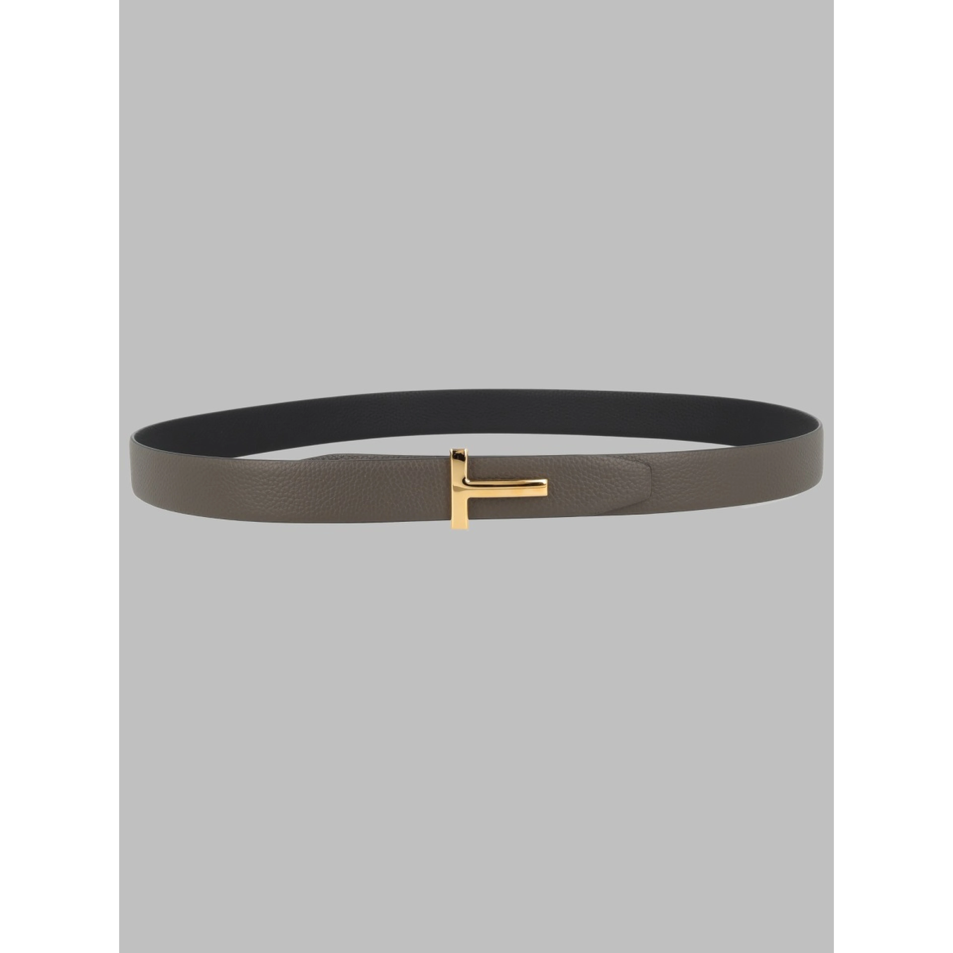 CINTURA "T ICON" IN PELLE FIORE