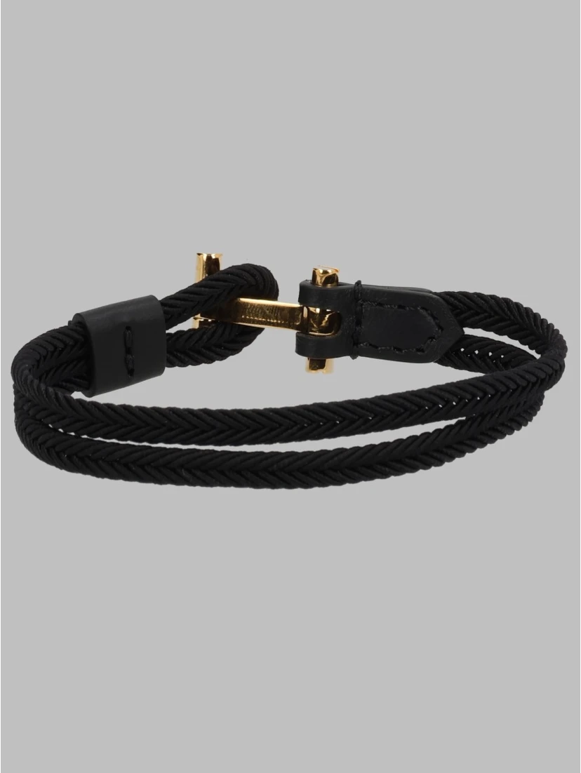 BRACCIALE IN NYLON INTRECCIATO