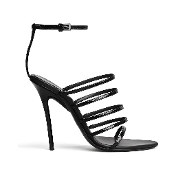 "Drop 110mm" heeled sandals