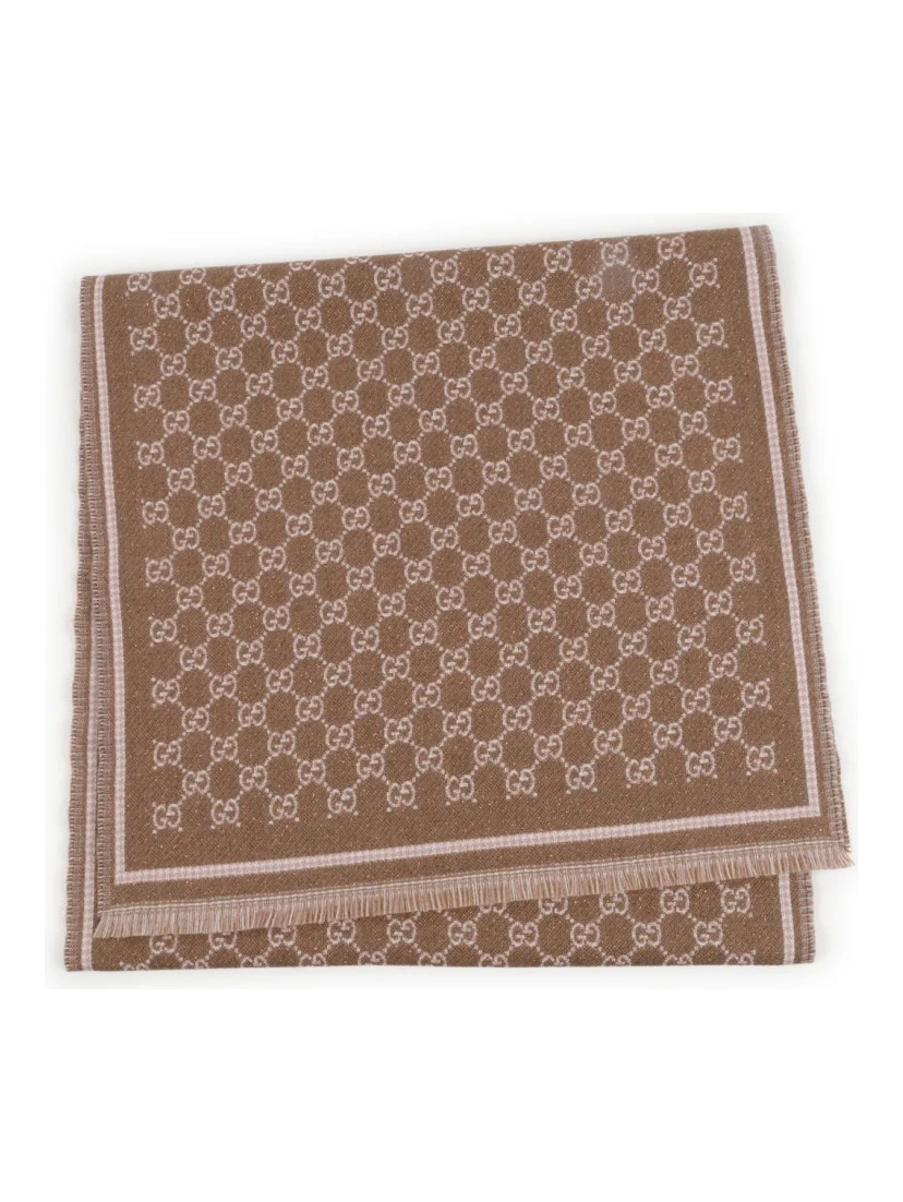 GG wool scarf