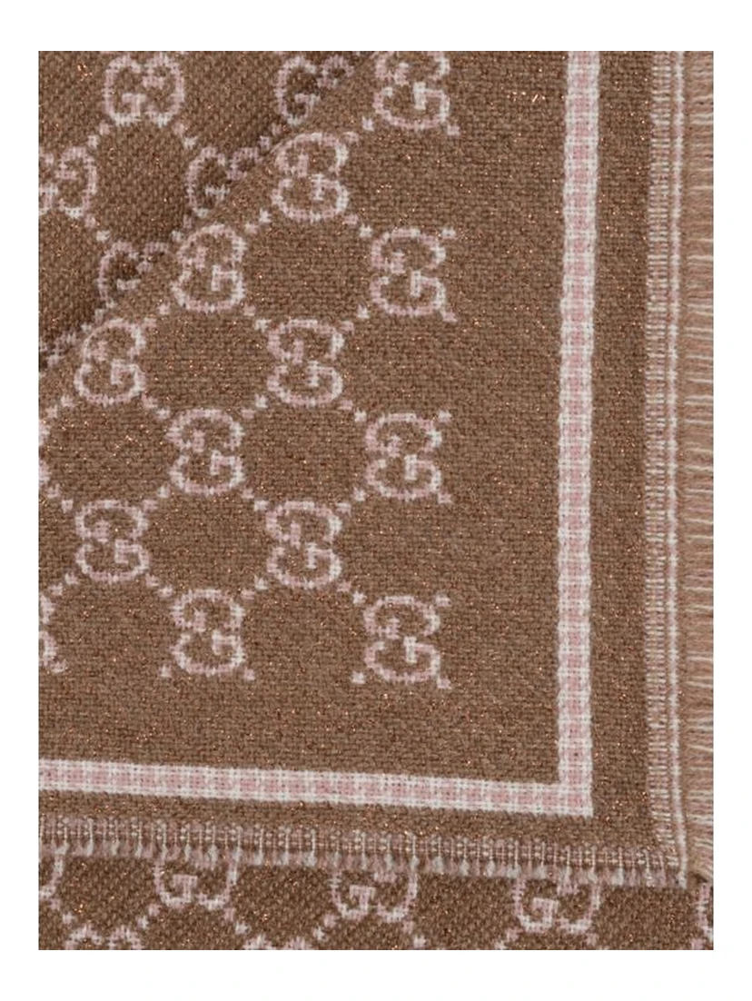 GG wool scarf