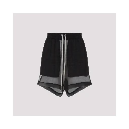 Rick Owens Silk Shorts