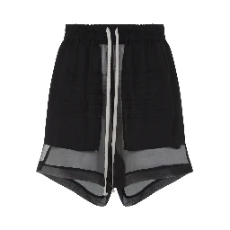 Rick Owens Silk Shorts