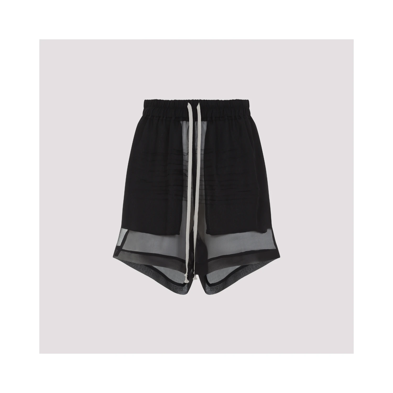Rick Owens Silk Shorts