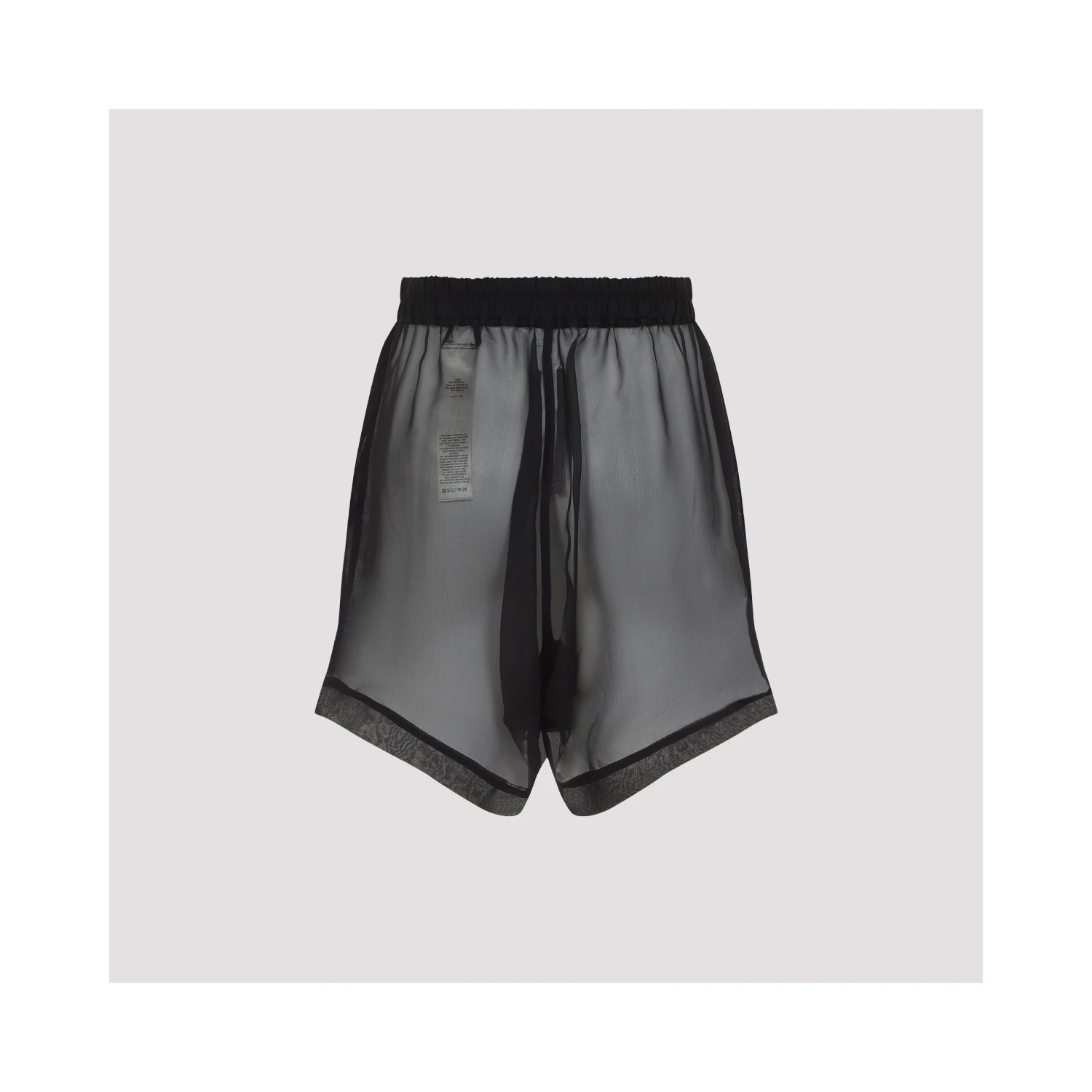 Rick Owens Silk Shorts