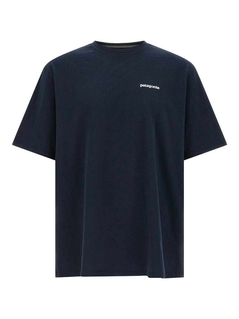 Blue Polyester T-Shirt