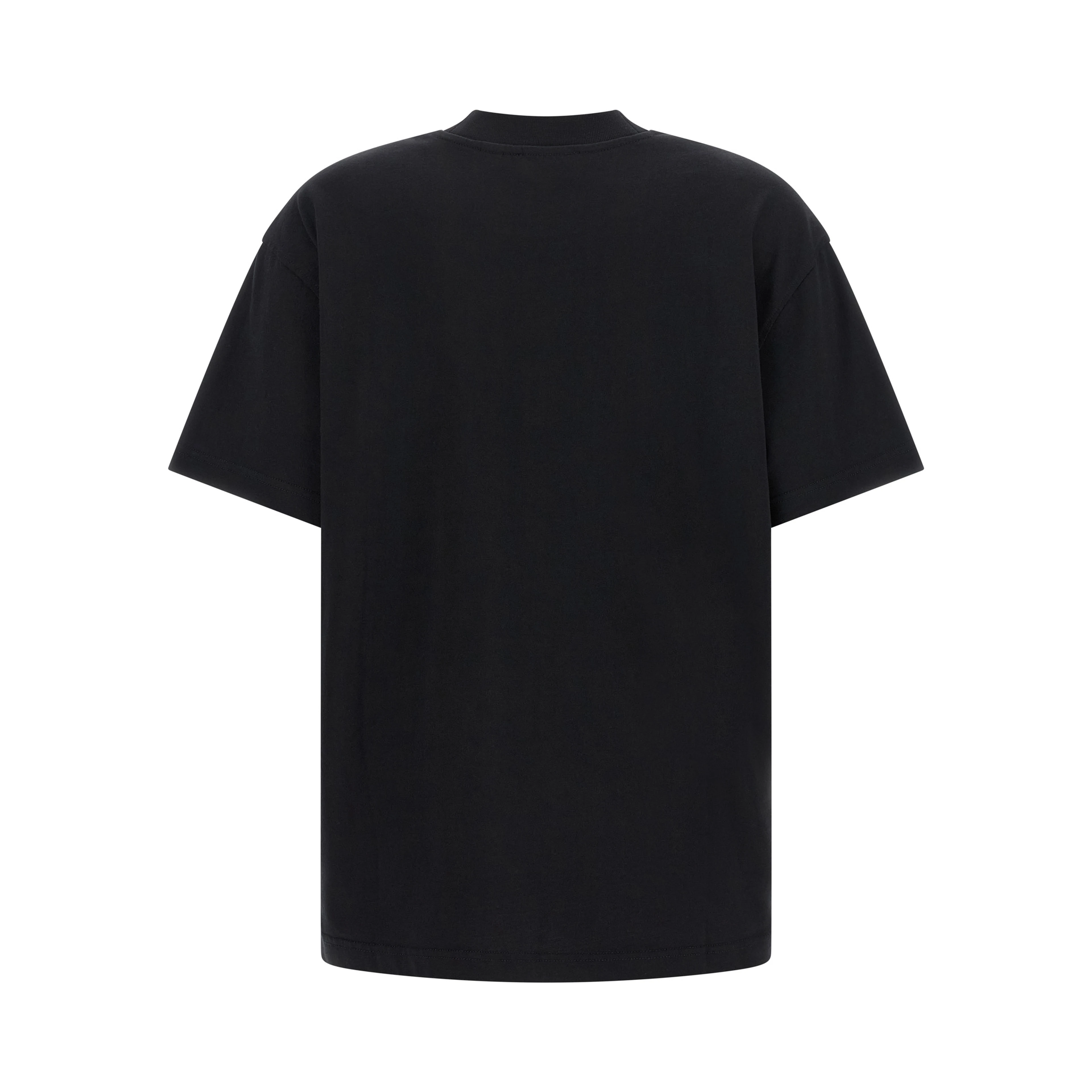 Black Cotton T-Shirt