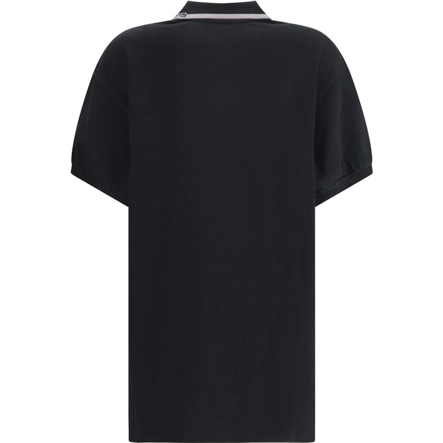Black Cotton Casual Dress