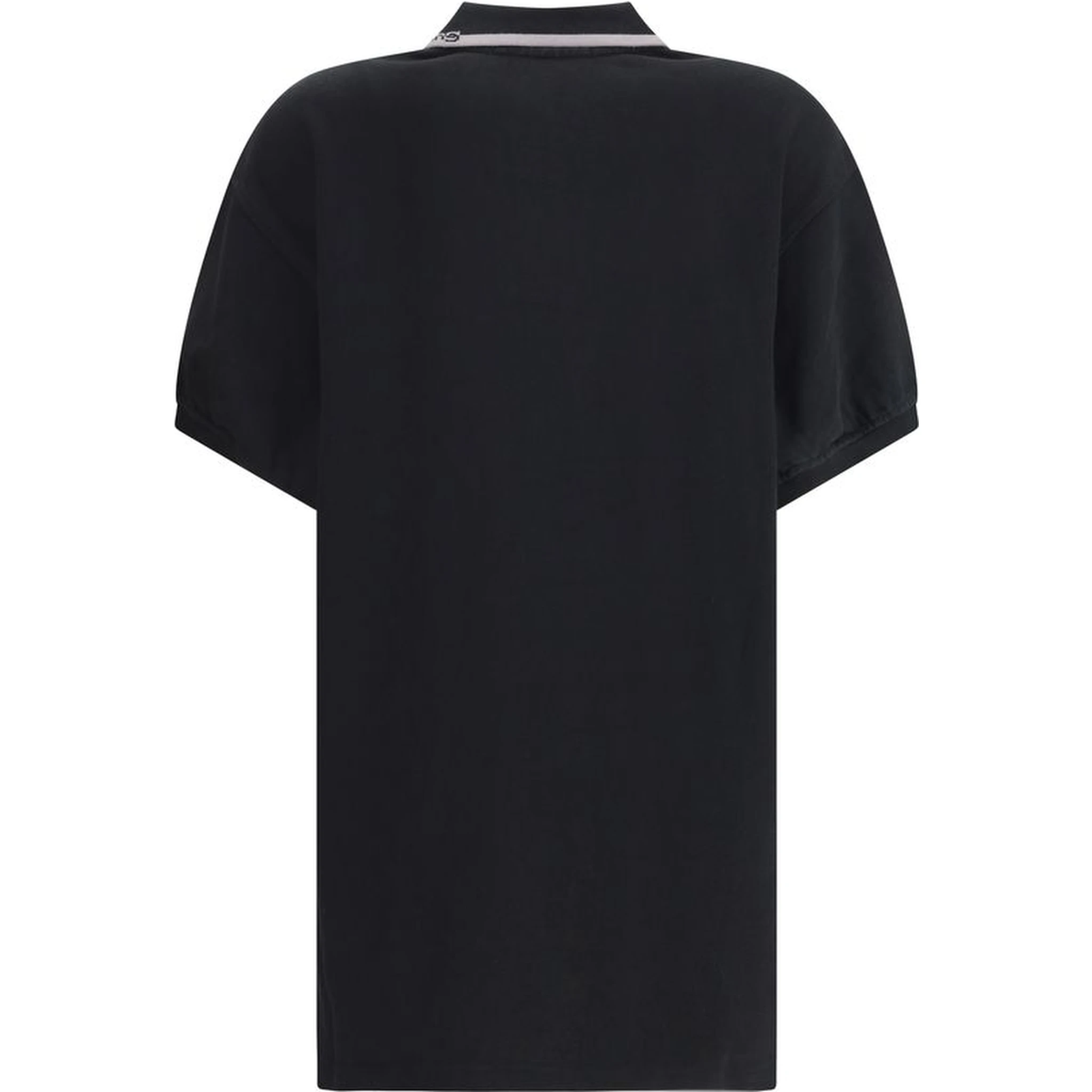 Black Cotton Casual Dress