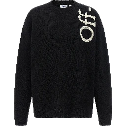 Bicolor Wool Cardigan