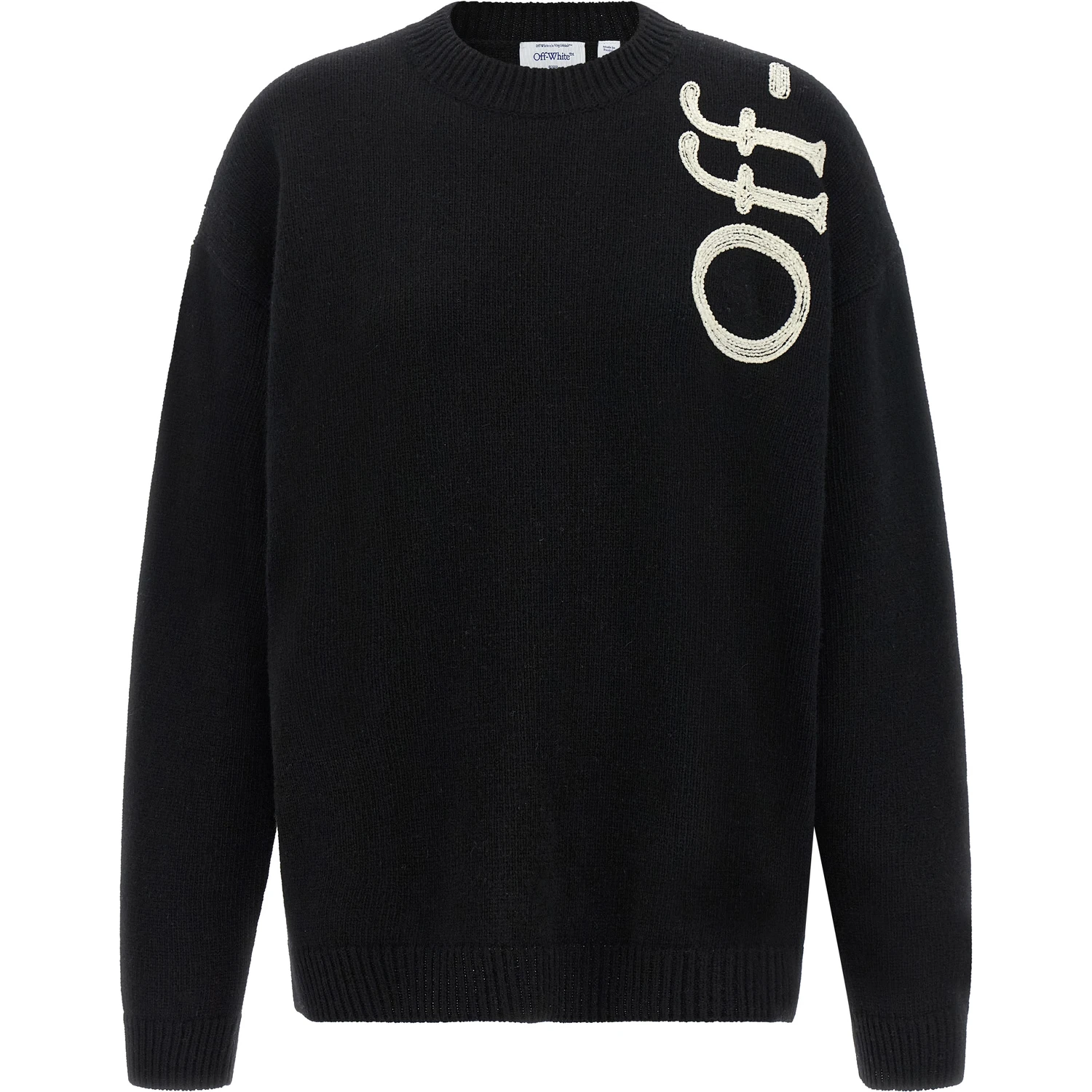 Bicolor Wool Cardigan