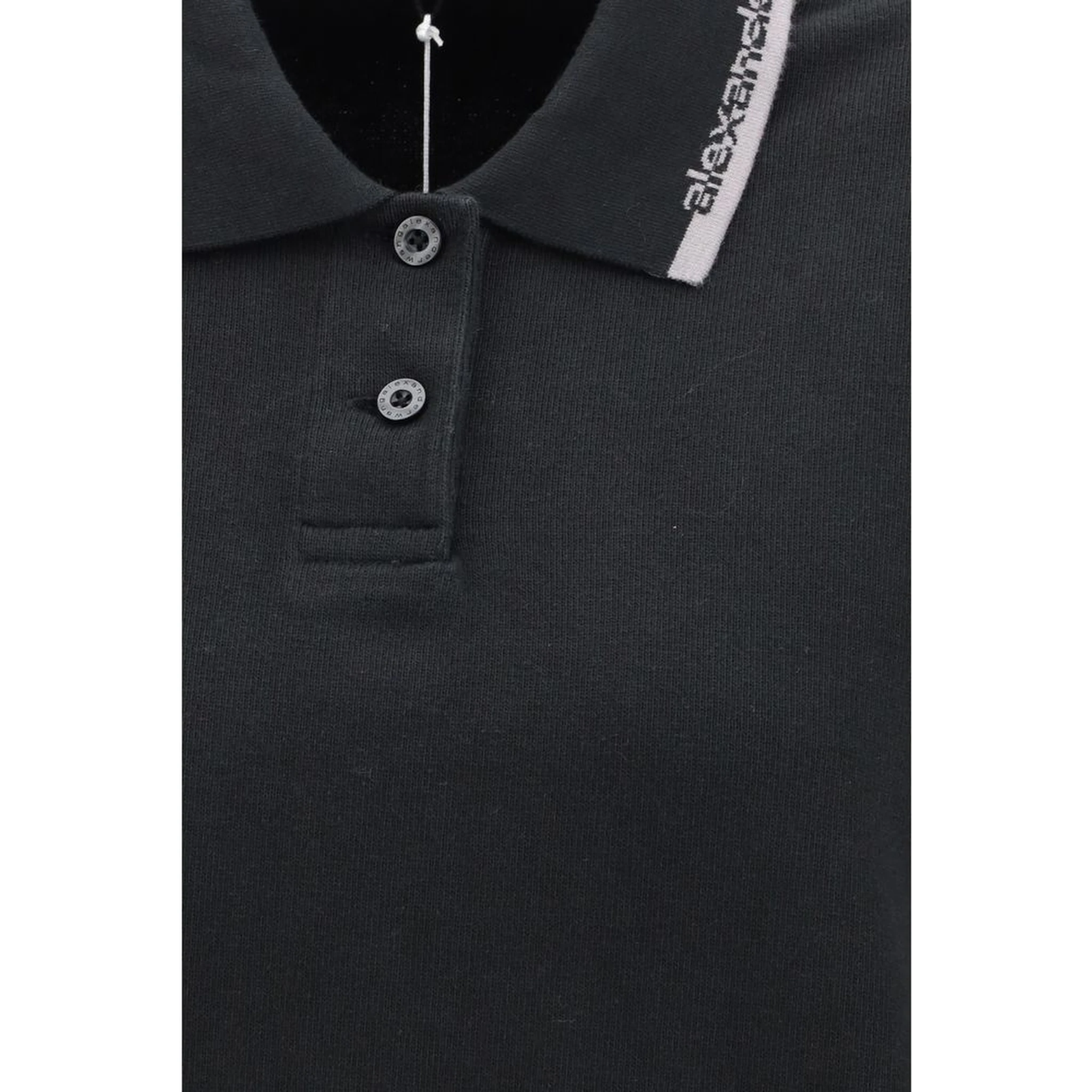 Black Cotton Casual Dress