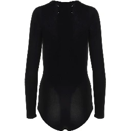 Black Polyamide Bodysuit