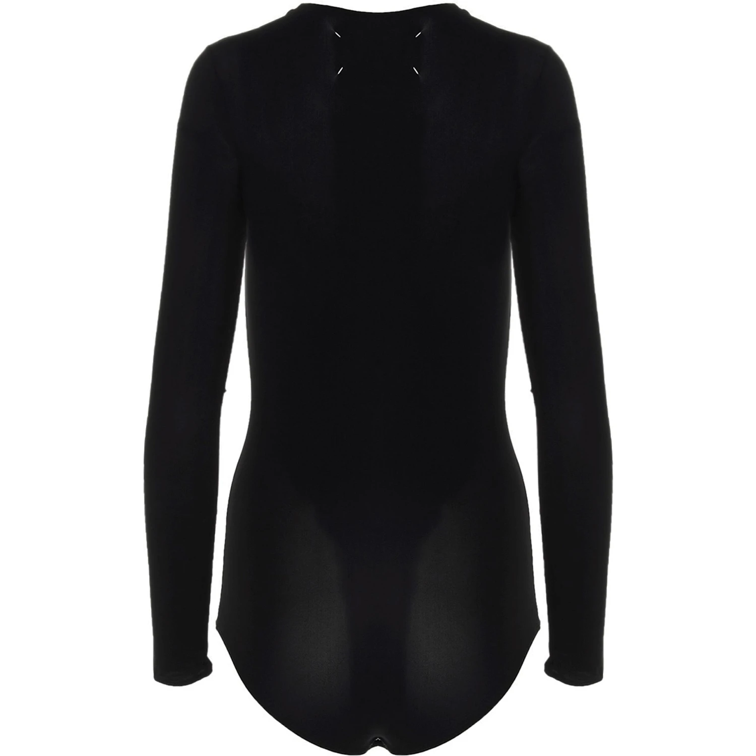 Black Polyamide Bodysuit