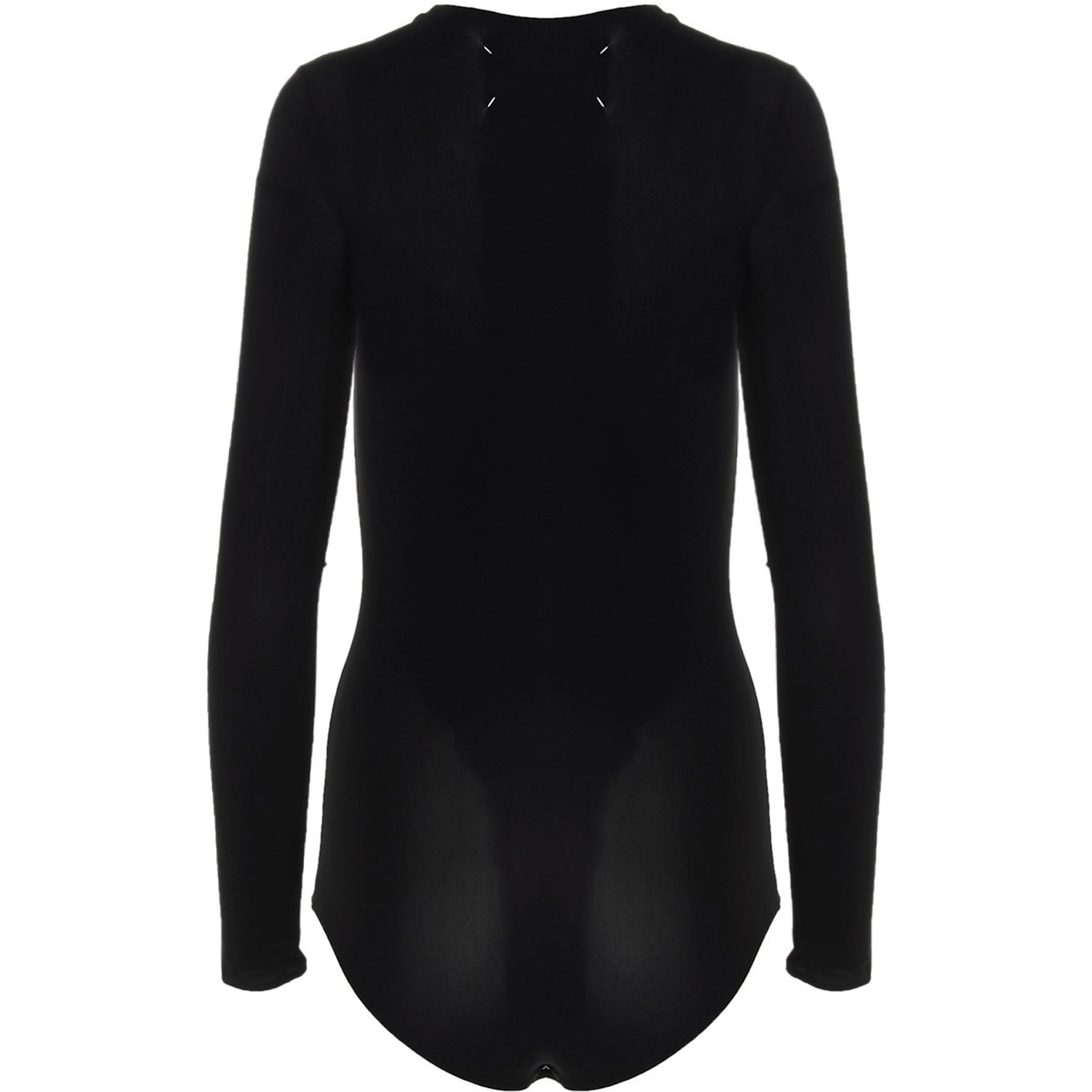Black Polyamide Bodysuit