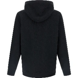 Black Polyester Sweatshirt