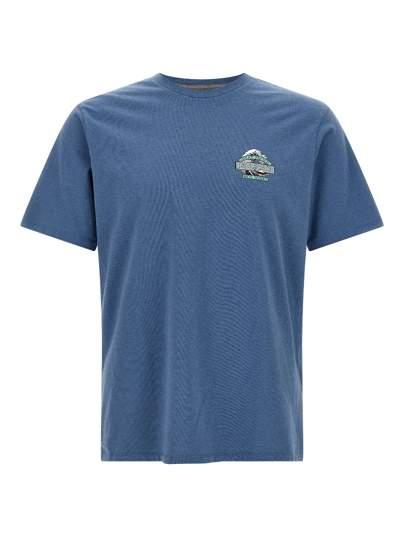 Blue Cotton T-Shirt