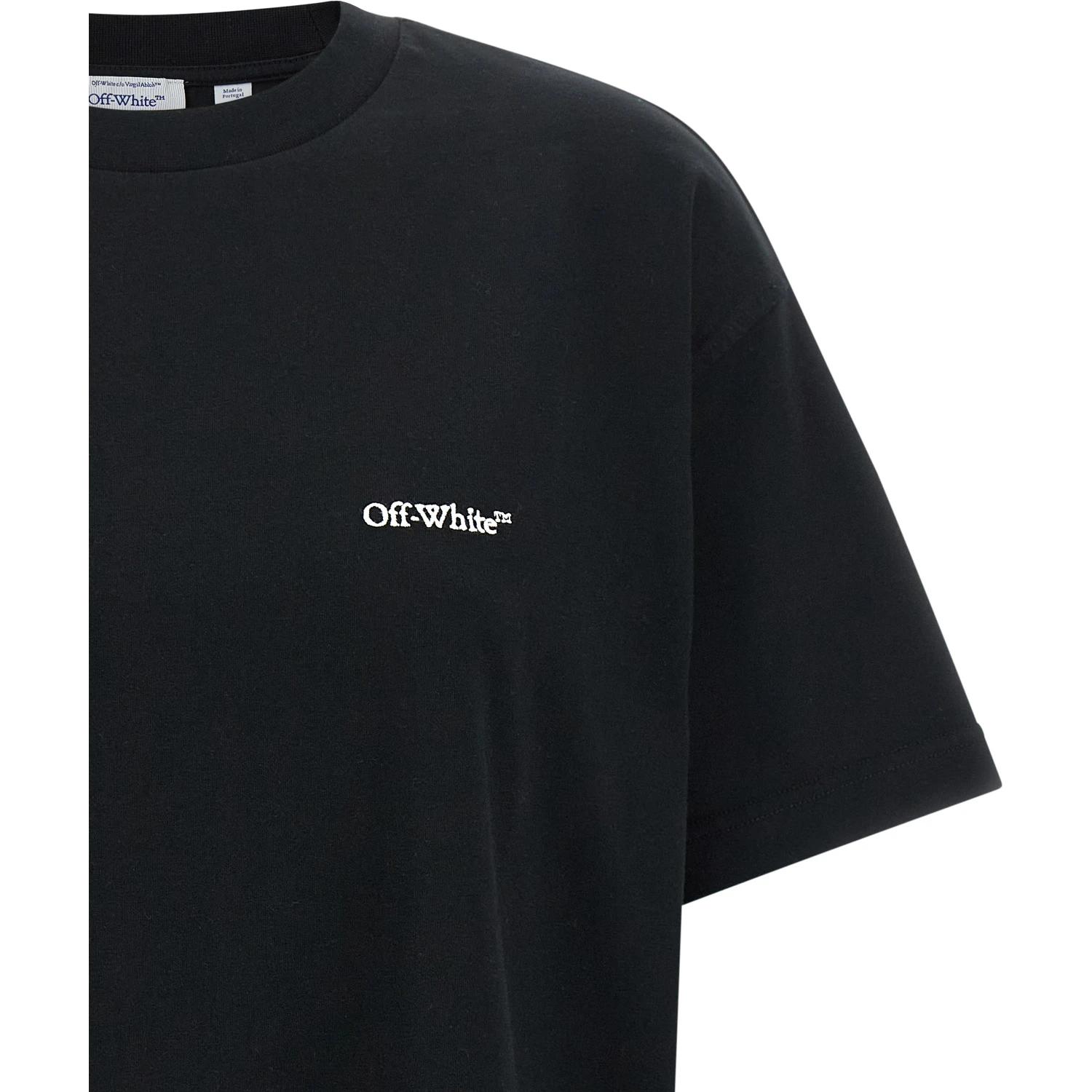 Black Cotton T-Shirt